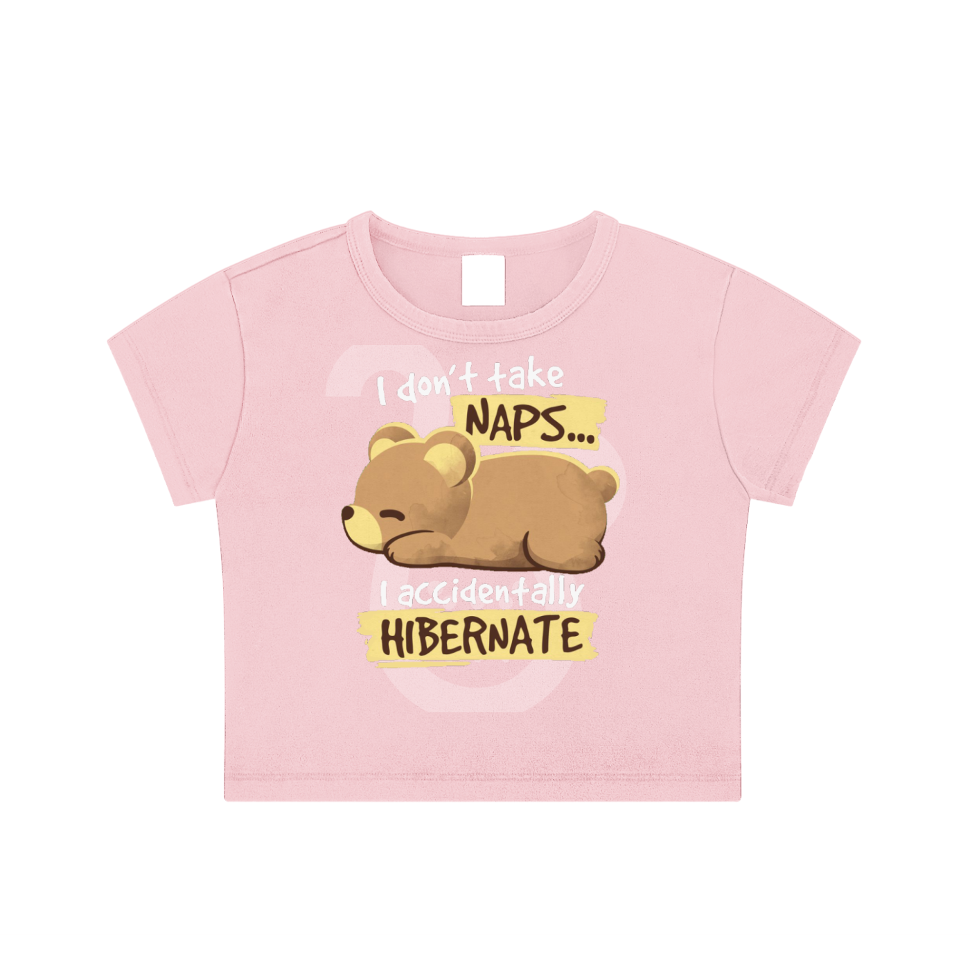 Snow Washed Crop Top